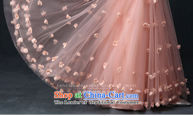 The new 2015 Luang evening dresses, long gown bride red toasting champagne banquet service annual summer pink dresses small M picture, prices, brand platters! The elections are supplied in the national character of distribution, so action, buy now enjoy more preferential! As soon as possible.