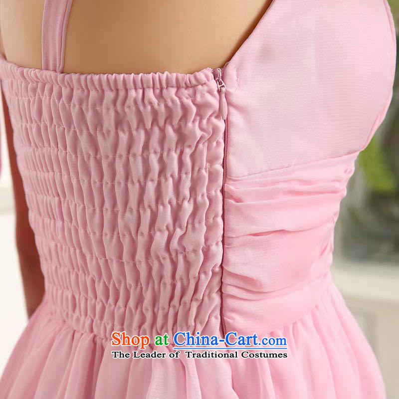 Yet, a long gown bridesmaid sister bride evening dress wedding banquet summer bridesmaid mission 6413 will remain, pink, a , , , shopping on the Internet