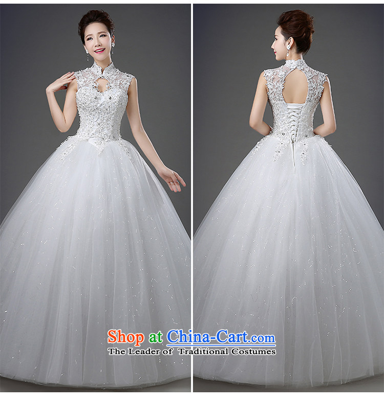 The first field shoulder wedding spring and summer load to align the new 2015 collar bride wedding dress lace large tie Diamond White L picture, prices, brand platters! The elections are supplied in the national character of distribution, so action, buy now enjoy more preferential! As soon as possible.
