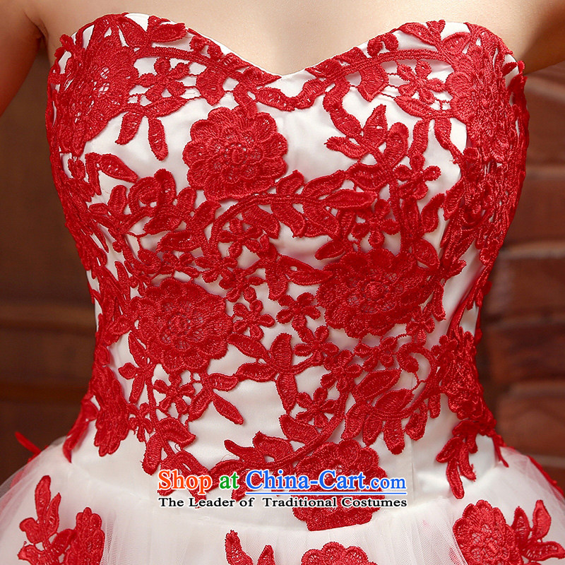 Dress Spring 2015 bride stylish bows service, evening dresses and chest banquet lace bridesmaid Services Mr Ronald Female Red tailored please contact customer service, pure love bamboo yarn , , , shopping on the Internet