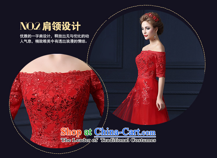 The leading edge of the Formosa lily wedding dresses new Word 2015 winter shoulder Korean lace evening dress marriages bows stylish Sweet will serve banquet service bridesmaid Services Advanced Custom Image red, prices, brand platters! The elections are supplied in the national character of distribution, so action, buy now enjoy more preferential! As soon as possible.