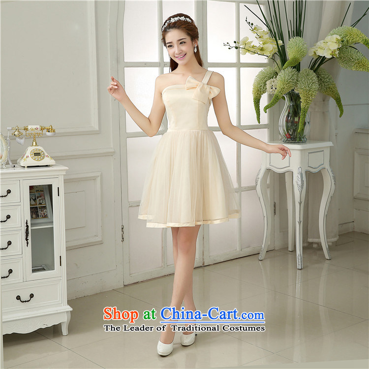 Yet, a service of bridesmaid 2015 new summer bridesmaid dresses and sisters in small dress bridesmaid skirt evening dress champagne color are Code 6506 picture, prices, brand platters! The elections are supplied in the national character of distribution, so action, buy now enjoy more preferential! As soon as possible.