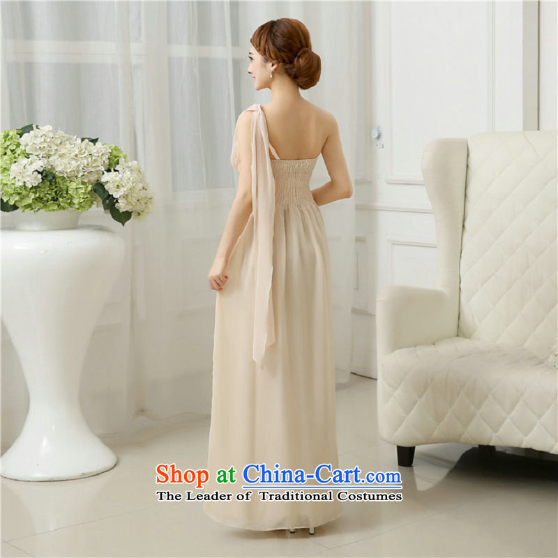Yet, a new 2015 Summer bridesmaid dresses and chest bridesmaid service long skirt sister bridesmaid mission 6507 champagne color code, yet, are a , , , shopping on the Internet
