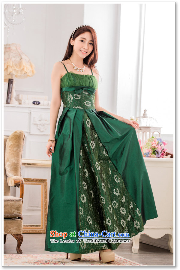 2015 Summer JK2 new stylish evening dinner show long gown xl strap dresses green XXL recommendations about 155 pictures, prices, brand platters! The elections are supplied in the national character of distribution, so action, buy now enjoy more preferential! As soon as possible.