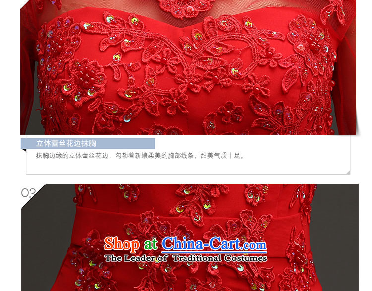 Each red bride wedding dresses Connie 2015 Summer trendy new of Chinese in cuff tie long service female Red Sau San bows M picture, prices, brand platters! The elections are supplied in the national character of distribution, so action, buy now enjoy more preferential! As soon as possible.