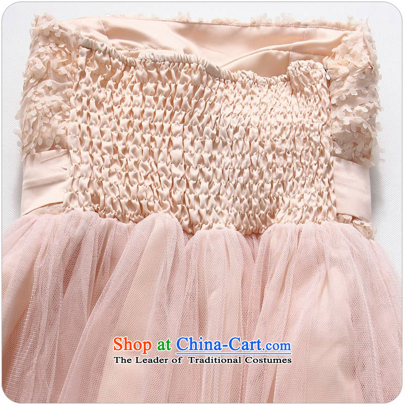  Sweet Lei mesh yarn JK2 show small dress xl anointed chest pure color bridesmaid services white dresses are recommended 100 yards around 922.747 ,JK2.YY,,, shopping on the Internet