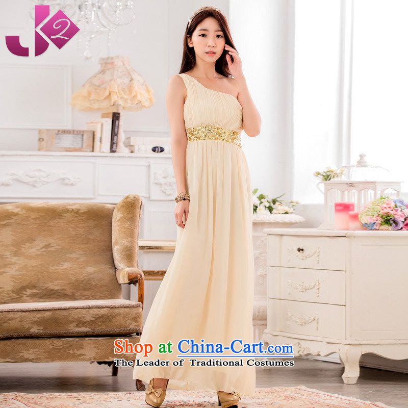 Click the new 2015 JK2 shoulder Foutune of graphics performance under the auspices of the thin long evening dress xl chiffon Lien Yi long skirt green XL recommendations about 130 ,JK2.YY,,, shopping on the Internet