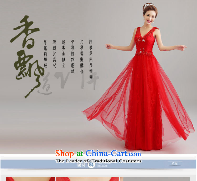Every 2015 Spring/Summer Connie red wedding dresses shoulders bows Korean married long graphics thin long skirt marriage lace evening dress red tailored does not allow for pictures, prices, brand platters! The elections are supplied in the national character of distribution, so action, buy now enjoy more preferential! As soon as possible.