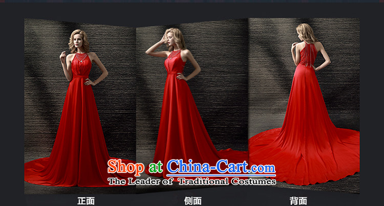 The Holy her wedding dresses Summer 2015 new red crowsfoot bride bows dress large Ms. large tail bride skirt RED M picture, prices, brand platters! The elections are supplied in the national character of distribution, so action, buy now enjoy more preferential! As soon as possible.
