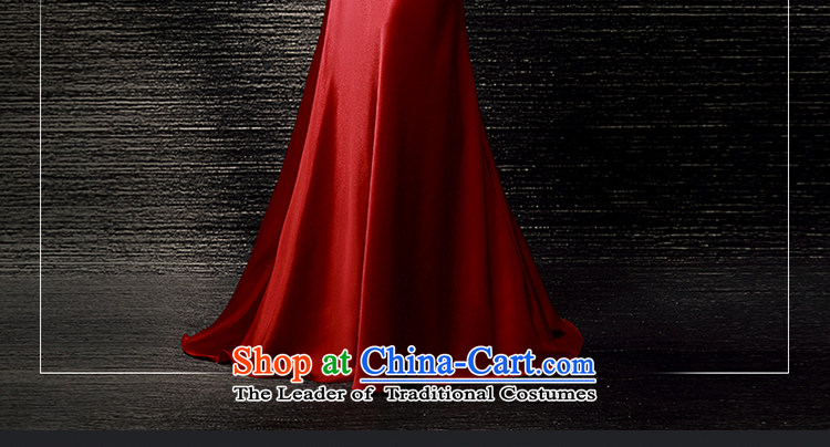 The Holy her wedding dresses Summer 2015 new red shoulders back door bows her dress and bride, large small trailing skirts red XL Photo, prices, brand platters! The elections are supplied in the national character of distribution, so action, buy now enjoy more preferential! As soon as possible.