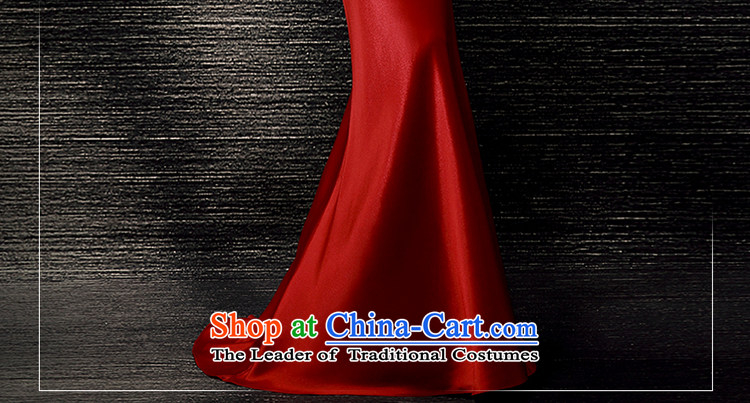 The Holy her wedding dresses Summer 2015 new red shoulders back door bows her dress and bride, large small trailing skirts red XL Photo, prices, brand platters! The elections are supplied in the national character of distribution, so action, buy now enjoy more preferential! As soon as possible.