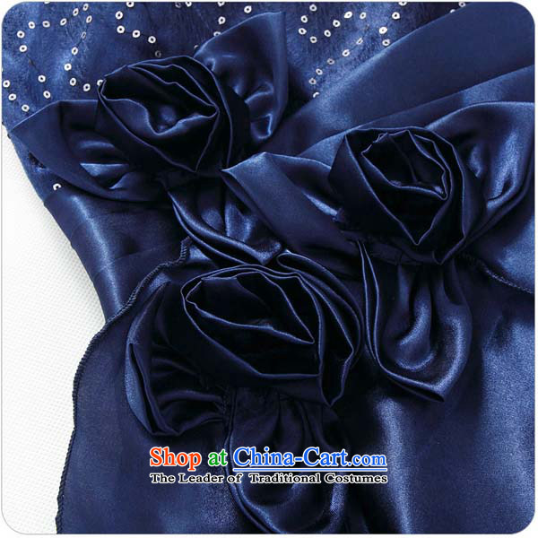 The new 2015 JK2 pure color large yards) bows services performed under the auspices of evening sweet strap long skirt XXXL blue dress recommendations about 175 pictures, prices, brand platters! The elections are supplied in the national character of distribution, so action, buy now enjoy more preferential! As soon as possible.