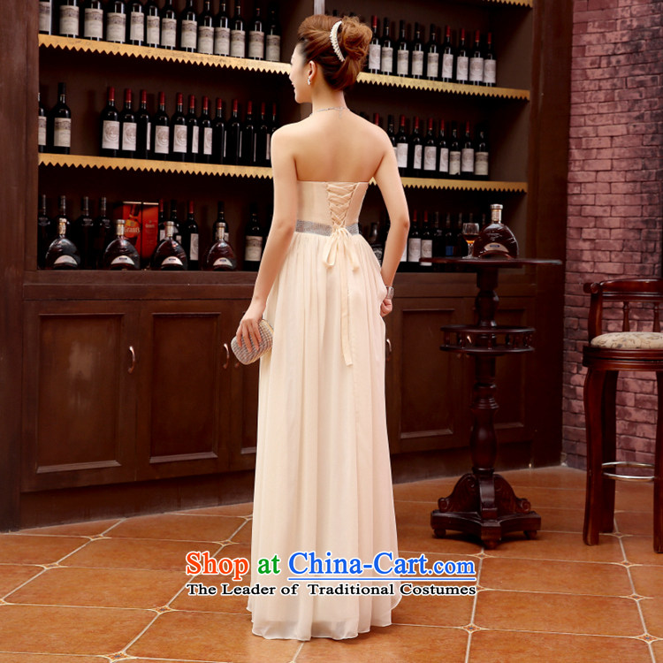 Time in Syria bridesmaid dress long 2015 new wiping the chest straps bows services bridesmaid skirt sister skirt performances dress bridesmaid gown evening dress female light purple XXL picture, prices, brand platters! The elections are supplied in the national character of distribution, so action, buy now enjoy more preferential! As soon as possible.