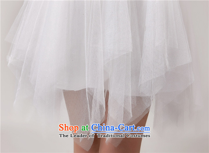 Hiv Qi Connie 2015 Summer new product Nail Pearl bridesmaid sister skirt short of services and chest dress banquet 2080 beige L picture, prices, brand platters! The elections are supplied in the national character of distribution, so action, buy now enjoy more preferential! As soon as possible.