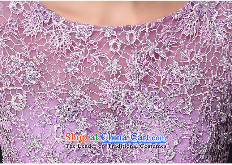 The dress Luang in summer and autumn 2015 new Korean flower marriages bows service banquet long evening dress with a light purple S picture, prices, brand platters! The elections are supplied in the national character of distribution, so action, buy now enjoy more preferential! As soon as possible.