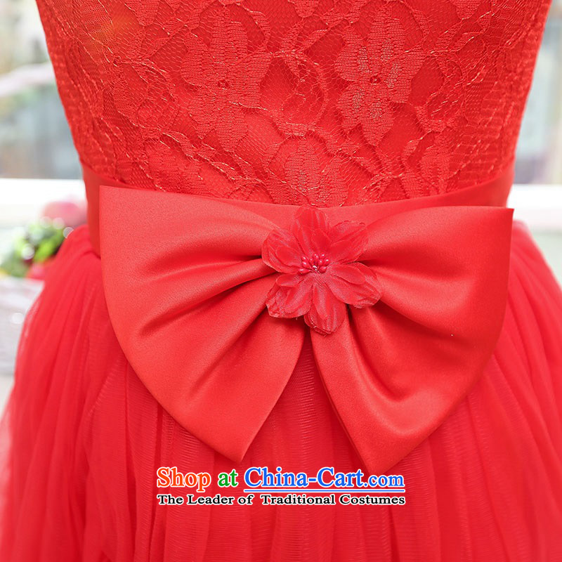 Upscale dress Summer 2015 new twine bow knot dresses dress lace princess skirt elegant ladies bon bon skirt banquet dress S,uyuk,,, Purple Shopping on the Internet