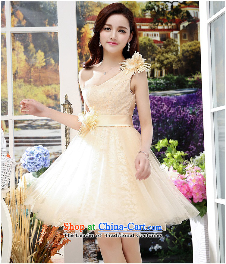 Click the shoulder dress upscale lace princess skirt 2015 summer is elegant and modern dresses wedding dresses wedding dress bon bon purple L picture, prices, brand platters! The elections are supplied in the national character of distribution, so action, buy now enjoy more preferential! As soon as possible.
