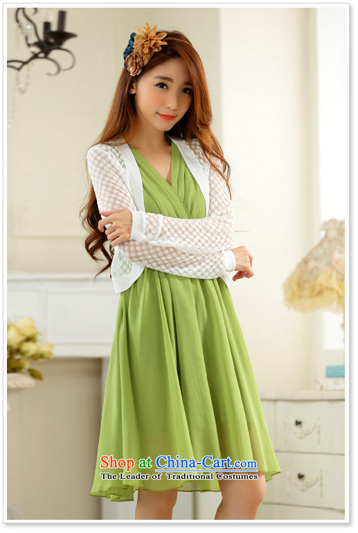  The Korean version of the presence among the JK2 V-Neck foutune sleeveless skirt in pure color chiffon dresses large gatherings show dress skirt green M recommended 100 around 922.747 picture, prices, brand platters! The elections are supplied in the national character of distribution, so action, buy now enjoy more preferential! As soon as possible.