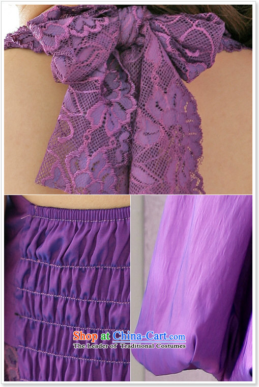 2015 lace hanging JK2 with hanging lanterns skirt Sau San graphics also thin large short of dress solid color dresses summer purple XL recommendations about 125 pictures, prices, brand platters! The elections are supplied in the national character of distribution, so action, buy now enjoy more preferential! As soon as possible.