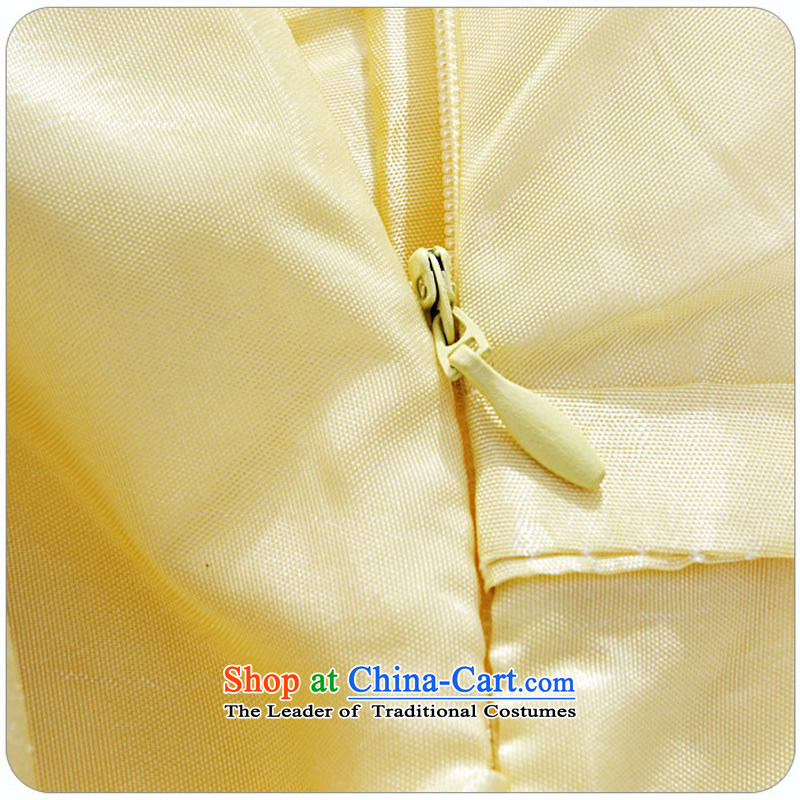 Mr Ronald decorated in 2015 JK2 video thin large lifting strap short of dress dresses sweet minimalist larger solid color yellow XXXL bridesmaid Services recommendations about 155 ,JK2.YY,,, shopping on the Internet