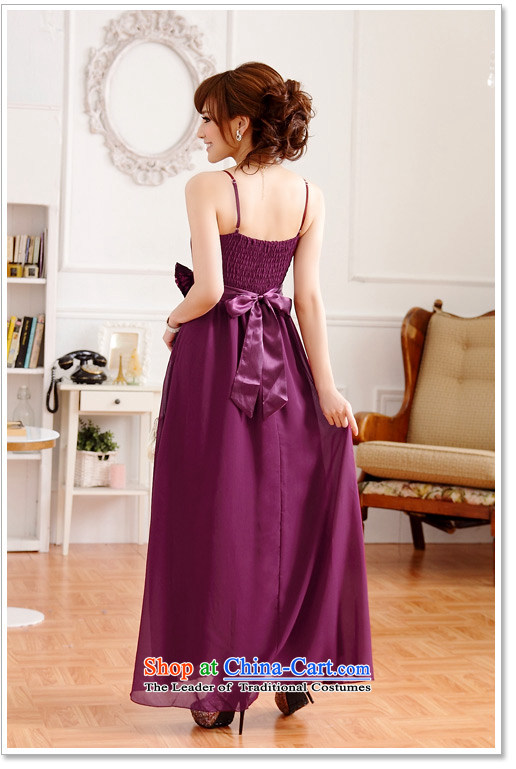  On-chip high-waist JK2 bow tie dinner dress chiffon long skirt xl wedding banquet slips bows services are recommended 100 yards purple around 922.747 picture, prices, brand platters! The elections are supplied in the national character of distribution, so action, buy now enjoy more preferential! As soon as possible.