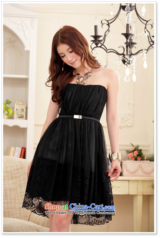  The Korean version of sweet princess JK2 anointed chest pure color small dress lei mesh yarn bridesmaid dress wedding dress XL black skirt. Both code around 922.747 recommended 100 pictures, prices, brand platters! The elections are supplied in the national character of distribution, so action, buy now enjoy more preferential! As soon as possible.