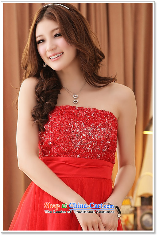  The new summer JK2 XL Graphics thin evening Sau San roses gauze wiping the chest bridesmaid dress dresses red 3XL around 922.747 recommendation 170 pictures, prices, brand platters! The elections are supplied in the national character of distribution, so action, buy now enjoy more preferential! As soon as possible.
