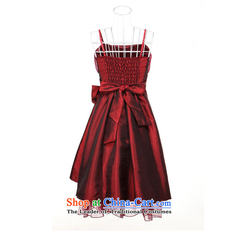 Pure Color 2015 JK2 bow tie strap dresses xl bon bon skirt evening gatherings bridesmaid dress black XXL recommendations about 160 ,JK2.YY,,, shopping on the Internet