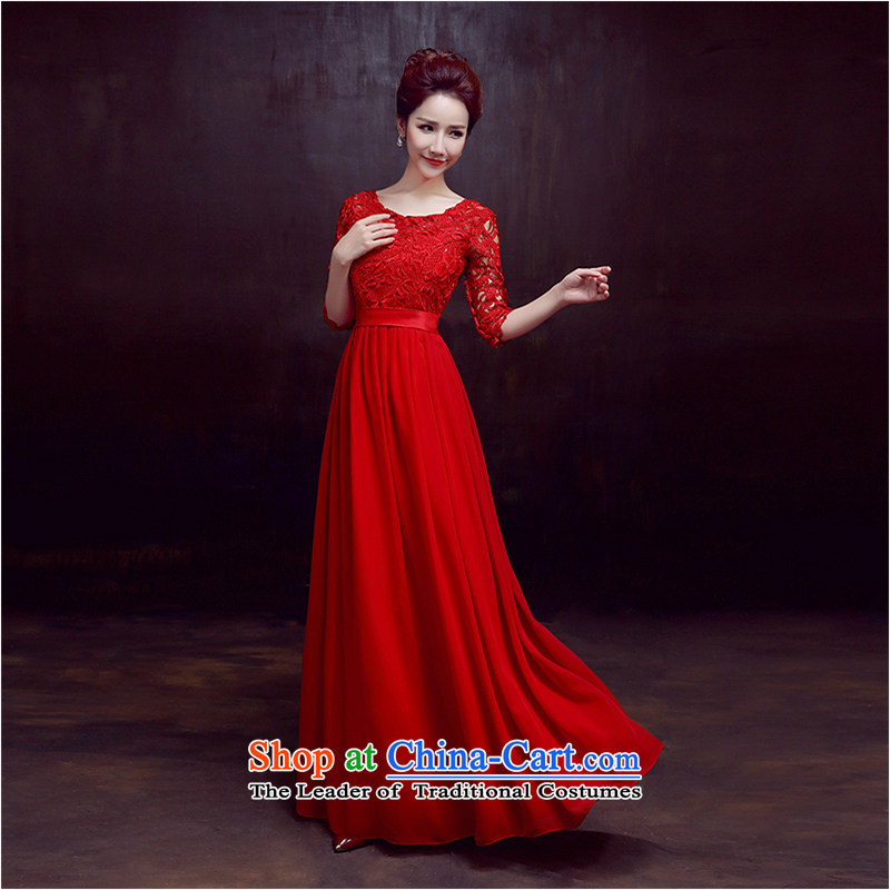 The first white into about bows in 2015 Spring Festival cuff wedding dresses and stylish large pregnant women long marriages bows Services Mr Ronald RED M