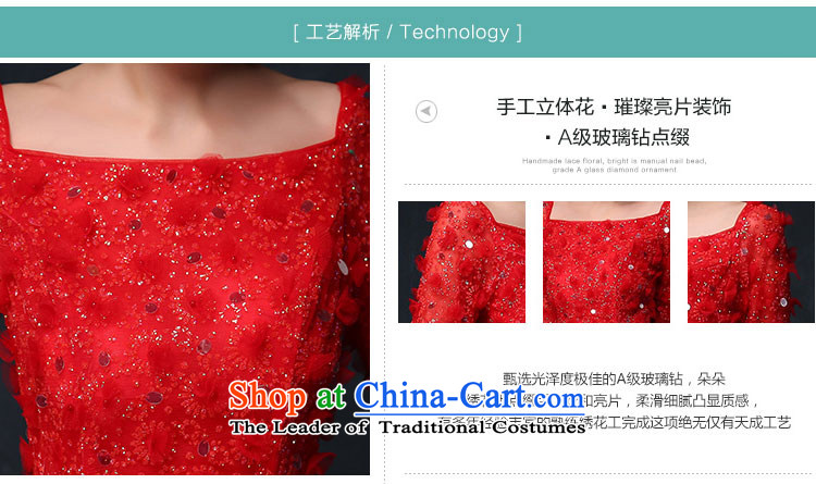 The new 2015 Luang lace Zephyr marriages bows service long evening dresses Sau San red evening summer chinese red M picture, prices, brand platters! The elections are supplied in the national character of distribution, so action, buy now enjoy more preferential! As soon as possible.