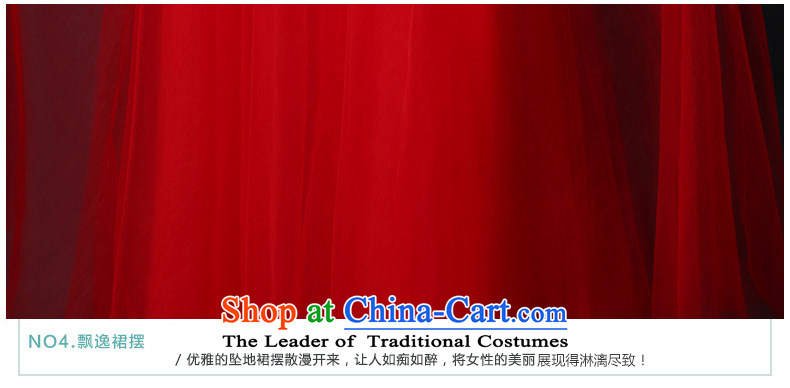 The new 2015 Luang lace Zephyr marriages bows service long evening dresses Sau San red evening summer chinese red M picture, prices, brand platters! The elections are supplied in the national character of distribution, so action, buy now enjoy more preferential! As soon as possible.