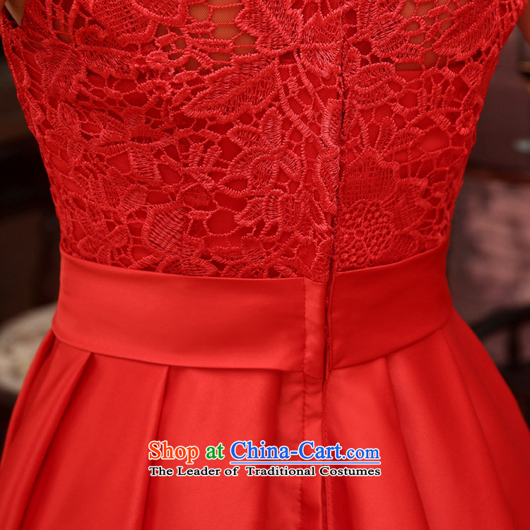 Time Syrian marriages bows Services 2015 new red short) bridesmaid services Korean wedding package booking Sau San shoulder small dress short skirt evening dress red L picture, prices, brand platters! The elections are supplied in the national character of distribution, so action, buy now enjoy more preferential! As soon as possible.