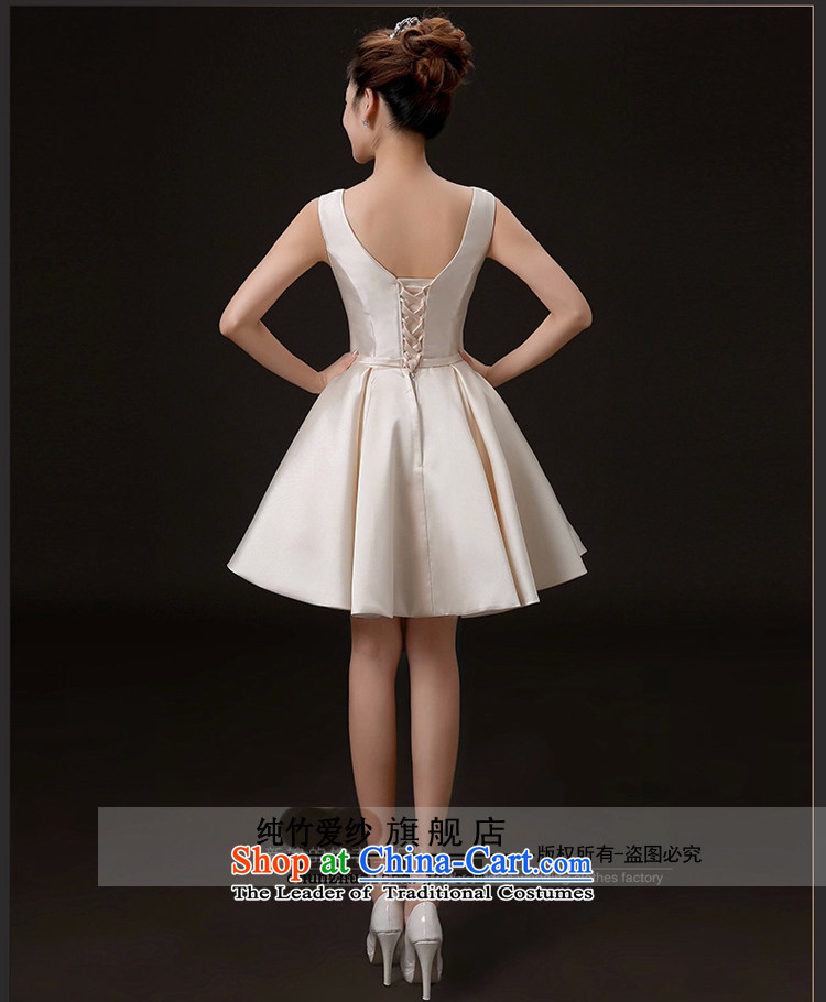 The new 2015 Spring/Summer Wedding dress bride bows services stylish Sau San Crowsfoot Red Dress Short of marriage dress stage performance services blue L picture, prices, brand platters! The elections are supplied in the national character of distribution, so action, buy now enjoy more preferential! As soon as possible.