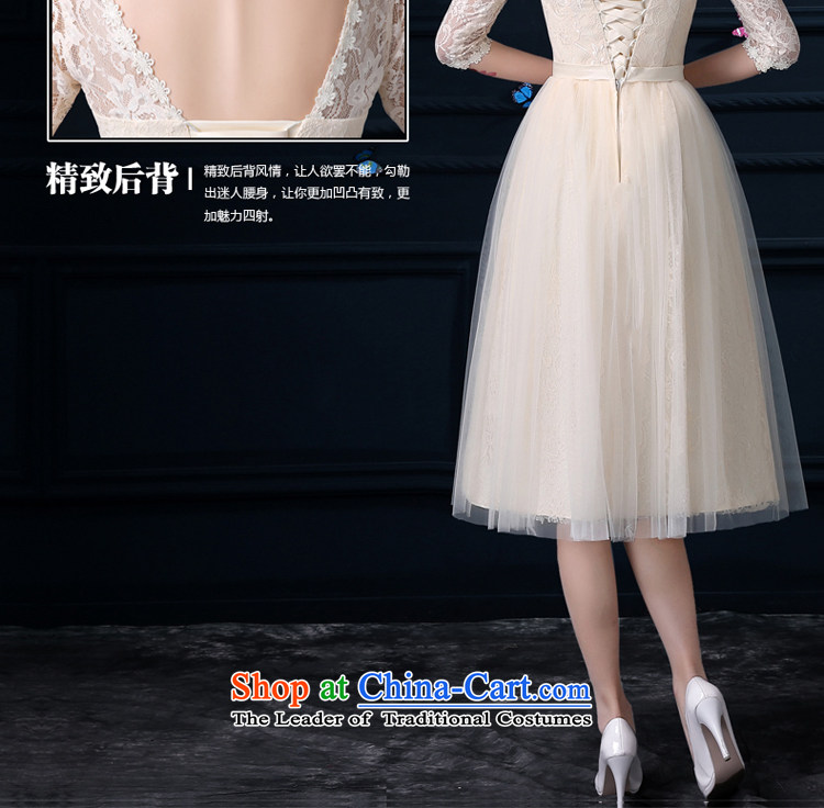The privilege of serving-leung 2015 new bridesmaid summer wedding dresses serving small in long bridesmaid mission sister skirt dress skirt female V-Neck - cuff , prices, Photo 2XL brand platters! The elections are supplied in the national character of distribution, so action, buy now enjoy more preferential! As soon as possible.