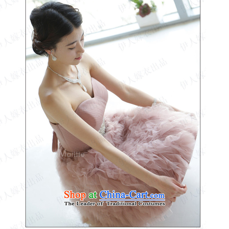 Pure Love bamboo yarn new short dress marriages performed stage photography anointed chest dress the usual zongzi dress color performance dress skirt the usual zongzi XXXL, color plain love bamboo yarn , , , shopping on the Internet