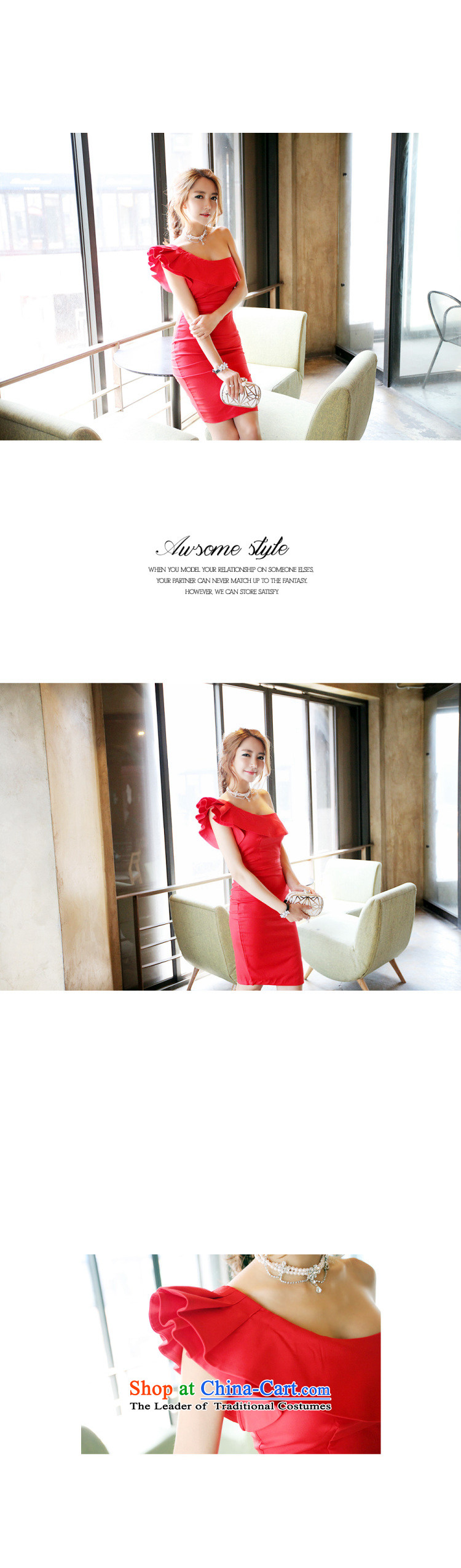 Admissibility Lin bride bows dress summer 2015, summer new women's pack and bare shoulders video thin dresses, evening dresses 505 red L picture, prices, brand platters! The elections are supplied in the national character of distribution, so action, buy now enjoy more preferential! As soon as possible.