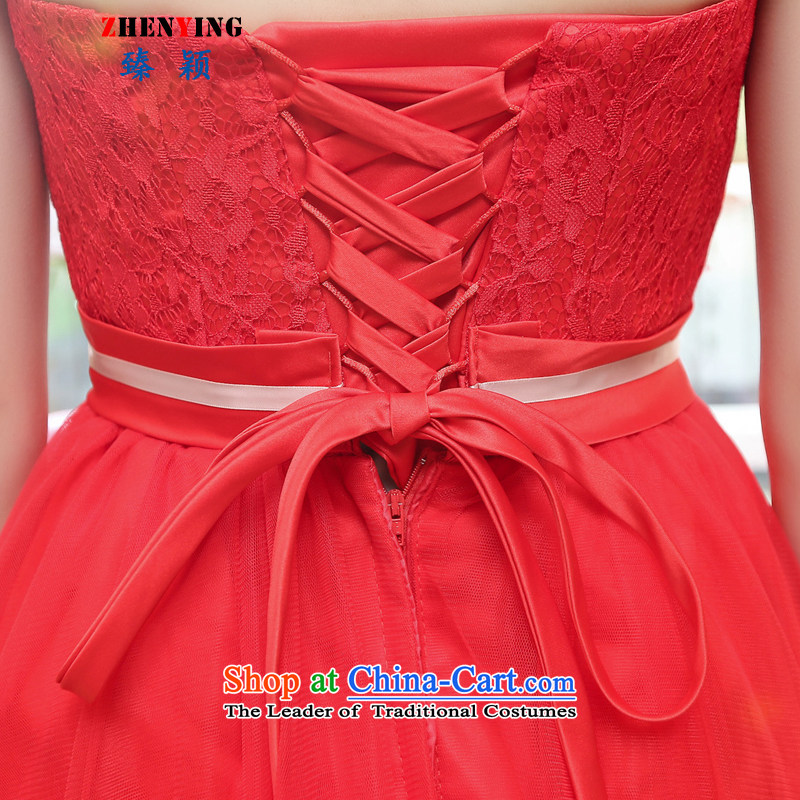 Zen Ying Summer 2015 Mrs female depilation SENSE Breast Foutune of video thin lace wedding dresses with evening dresses temperament Sau San with small Red Shawl M happy times (发南美州之夜) , , , shopping on the Internet