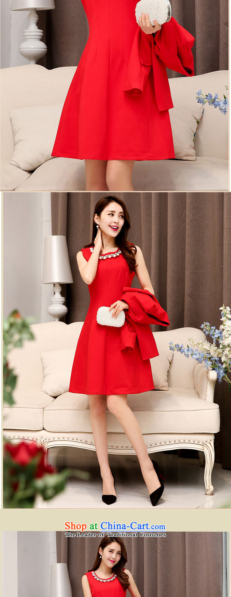 Zen Ying Wedding 2015 autumn and winter new dress code for women married to the bridal dresses pregnant women replacing the door bows services bridesmaid skirt two kits red XXL picture, prices, brand platters! The elections are supplied in the national character of distribution, so action, buy now enjoy more preferential! As soon as possible.