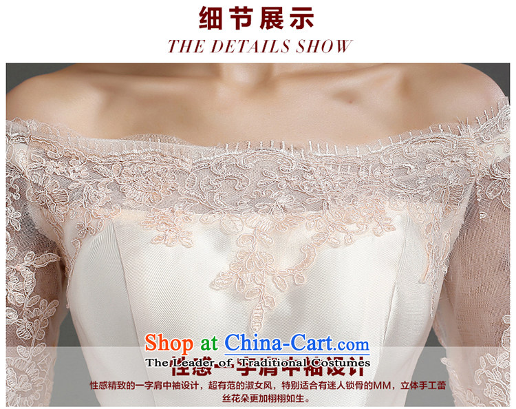 The new 2015 International Friendship bridesmaid short of small dress skirt a bride bows field shoulder straps lace princess skirt champagne color M picture, prices, brand platters! The elections are supplied in the national character of distribution, so action, buy now enjoy more preferential! As soon as possible.