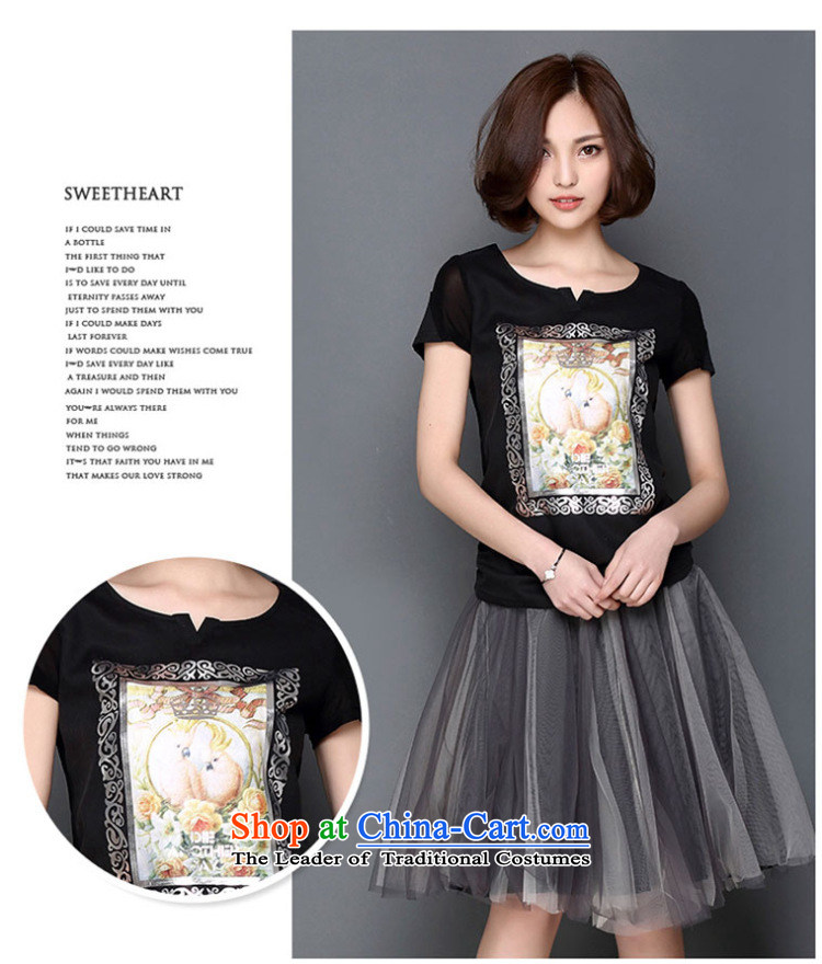 Take concubines and 2015 Korean saga large relaxd dress thick mm Sau San 3D Vision stamp short-sleeved T-shirt gauze forming the pink shirt 3XL picture, prices, brand platters! The elections are supplied in the national character of distribution, so action, buy now enjoy more preferential! As soon as possible.