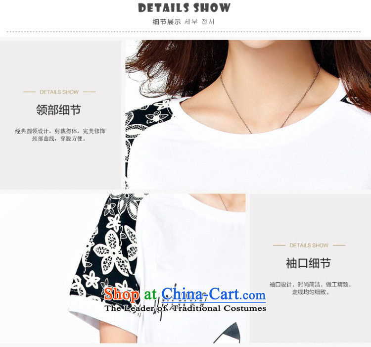 Take concubines and 2015 Summer Family larger female thick mm to xl short-sleeved T-shirt video thin thick white XL pictures, sister price, brand platters! The elections are supplied in the national character of distribution, so action, buy now enjoy more preferential! As soon as possible.