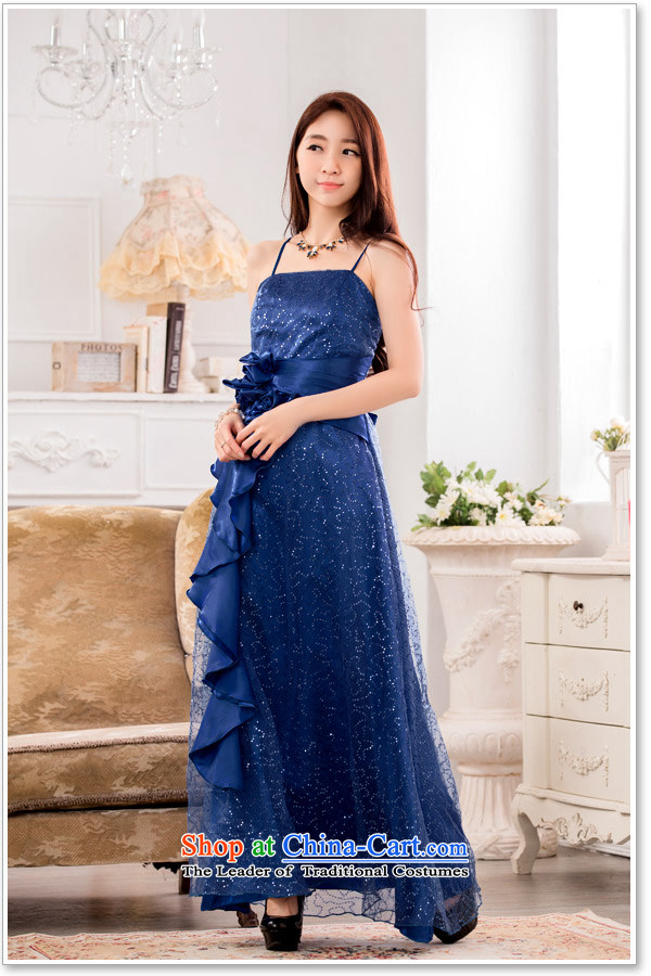 Hiv has the super star stylish Qi on chip evening dresses show service long gown T9929A-1 large blue XXXL picture, prices, brand platters! The elections are supplied in the national character of distribution, so action, buy now enjoy more preferential! As soon as possible.