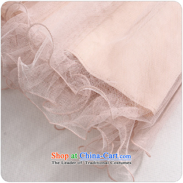 Hiv has been qi sweet lei mesh yarn sister skirt show small dress bow tie larger evening dresses T9733A-1 pink XXL picture, prices, brand platters! The elections are supplied in the national character of distribution, so action, buy now enjoy more preferential! As soon as possible.
