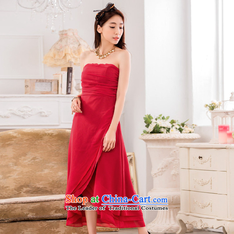 Hiv has a bright and elegant Qi Chest Foutune of Princess skirt omelet before large chiffon dress dresses T9833A-1 PURPLE XXL picture, prices, brand platters! The elections are supplied in the national character of distribution, so action, buy now enjoy more preferential! As soon as possible.