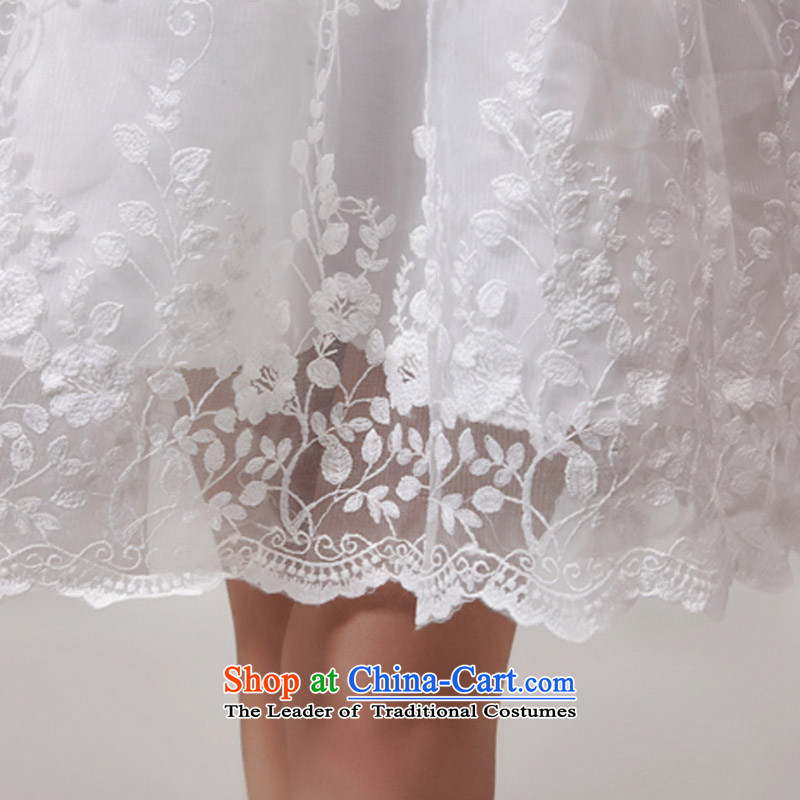 Admissibility Lin bride evening dresses bridesmaid dress summer 2015, summer new women's dresses lace hook flower engraving gauze princess skirt admissibility, White 506 Lin (KECAILIAN) , , , shopping on the Internet