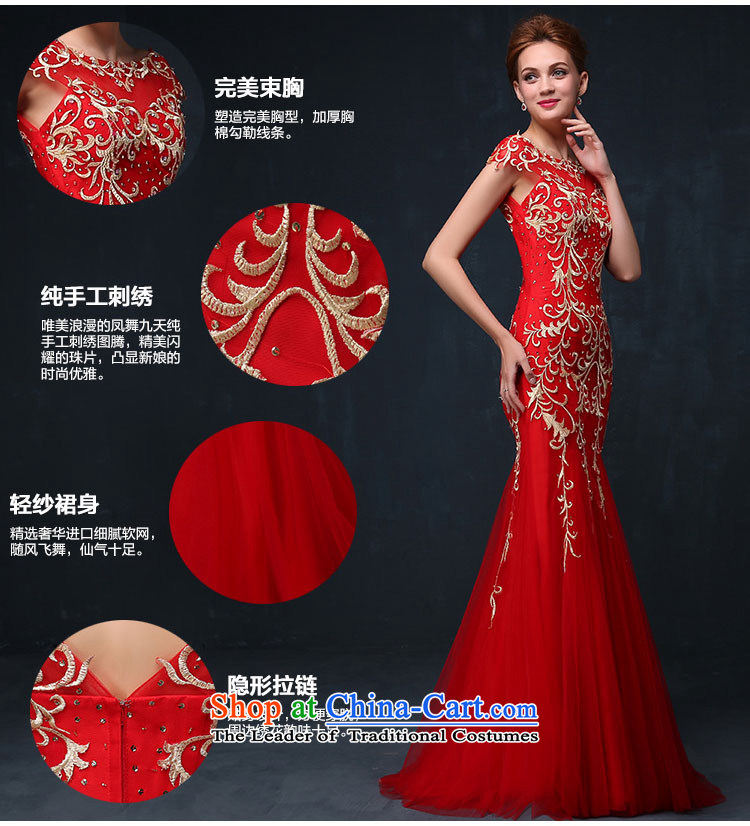 The new 2015 Luang summer gown red phoenix 9 day embroidery marriages bows services crowsfoot evening dress red S picture, prices, brand platters! The elections are supplied in the national character of distribution, so action, buy now enjoy more preferential! As soon as possible.