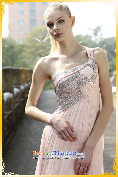 Creative Fox evening dresses pink shoulder and sexy back dress Beveled Shoulder long wedding dress banquet services under the auspices of the annual bows dress dresses 80168 pink M pictures, prices, brand platters! The elections are supplied in the national character of distribution, so action, buy now enjoy more preferential! As soon as possible.