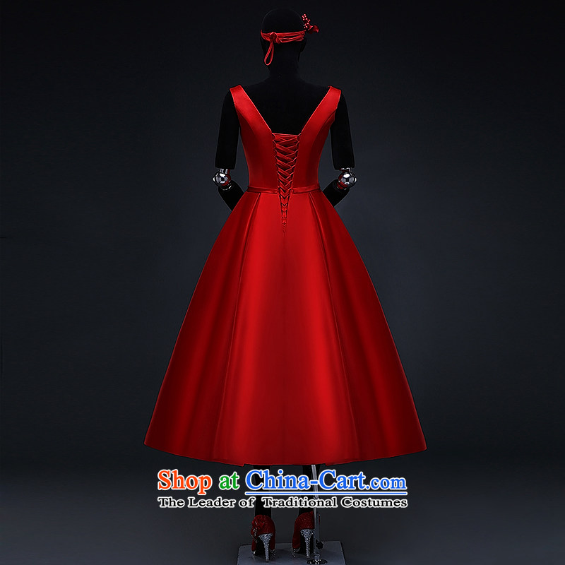 Hillo XILUOSHA) Lisa (red satin wedding dress 2015 Spring bridal dresses bon bon skirt bows in marriage long chinese red s hillo Lisa (XILUOSHA) , , , shopping on the Internet