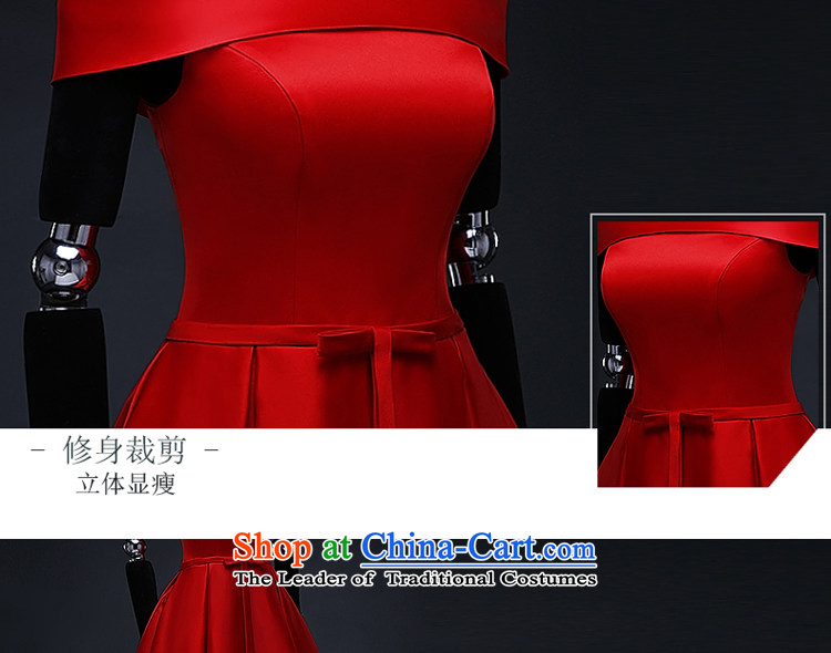 Hillo XILUOSHA) Lisa (red satin wedding dress 2015 Spring bridal dresses bon bon skirt bows in marriage long chinese red L picture, prices, brand platters! The elections are supplied in the national character of distribution, so action, buy now enjoy more preferential! As soon as possible.