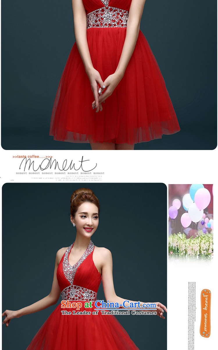 Pure bamboo new 2015 Large Red Dress Short of small married women serving banquet dress bows bon bon skirt summer female red XXL picture, prices, brand platters! The elections are supplied in the national character of distribution, so action, buy now enjoy more preferential! As soon as possible.
